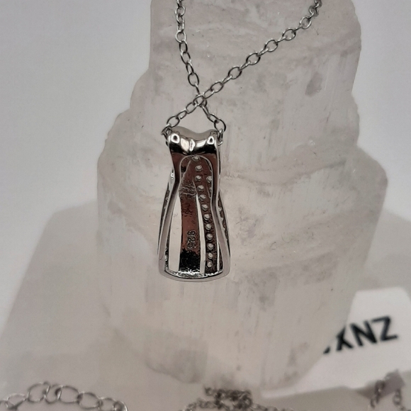 N27 Sterling Silver Necklace- Charmed Aroma - Picture 3 of 4